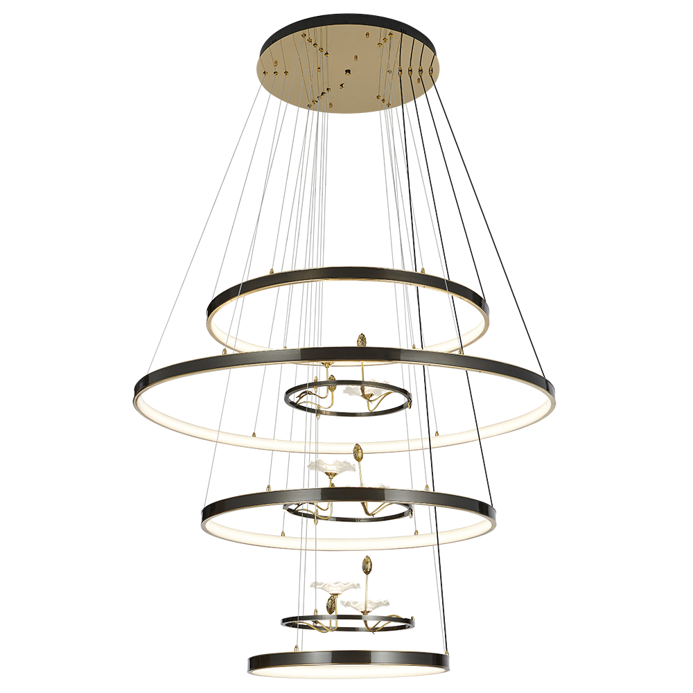 $138 Autumn Water Hibiscus Series Pendant Light