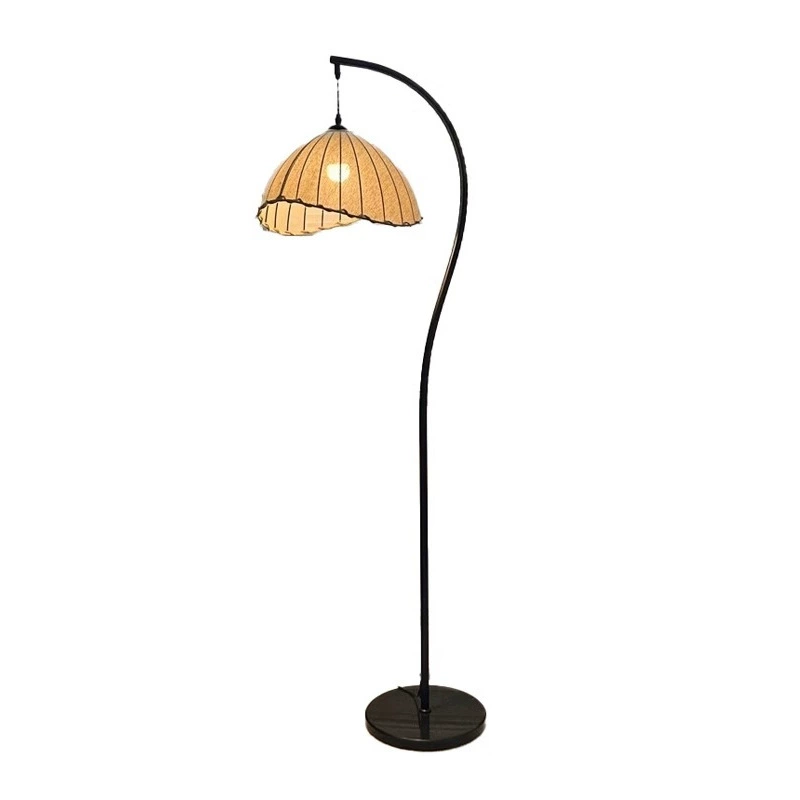 $46 Retro Wabi Sabi style study corner standing desk lamp