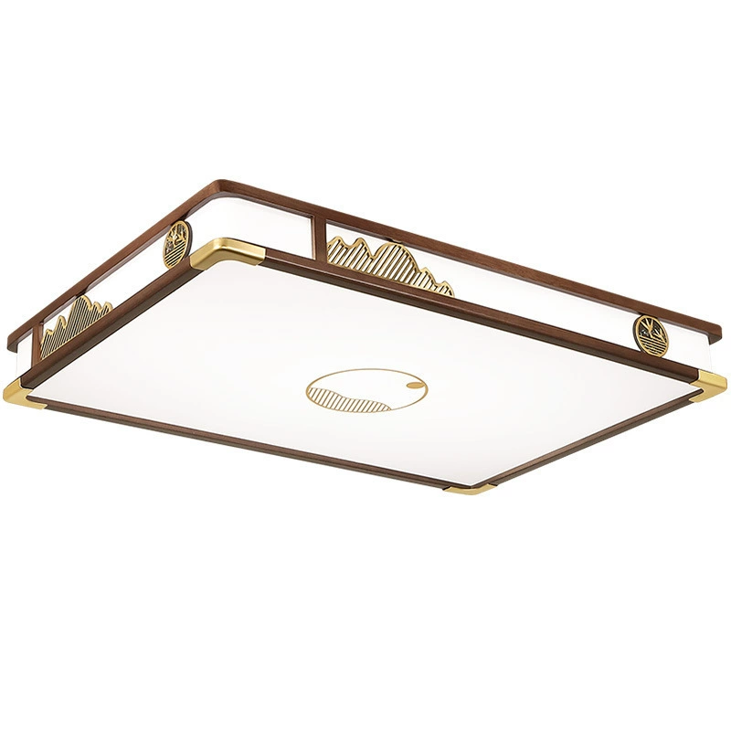 $148 New Chinese style ceiling light solid wood living room light