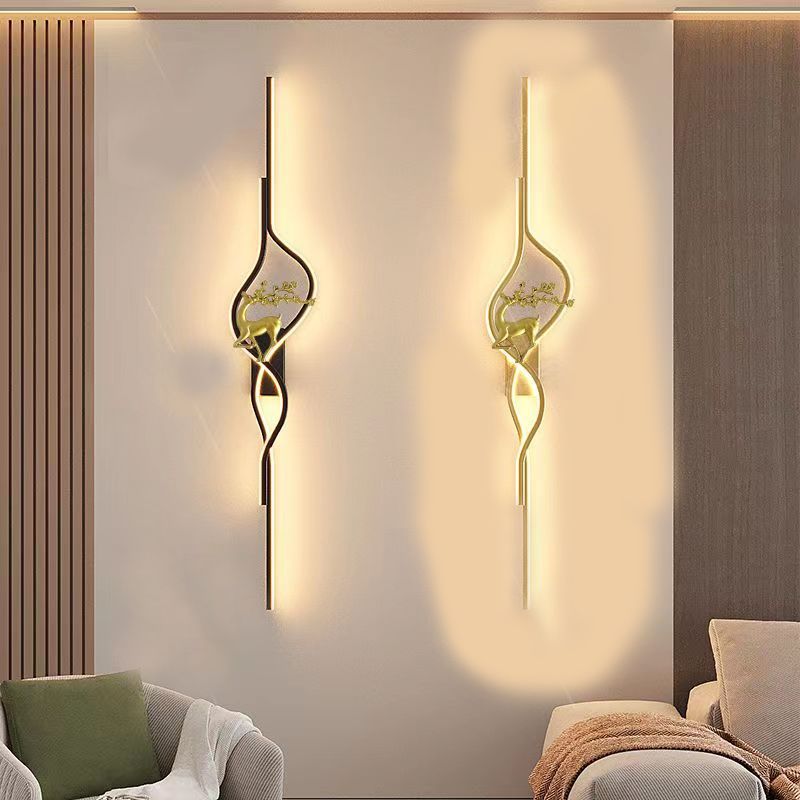 $40 Elegant 2 Lights Metal Wall Sconce with White Silica Gel Shade and Lampshade