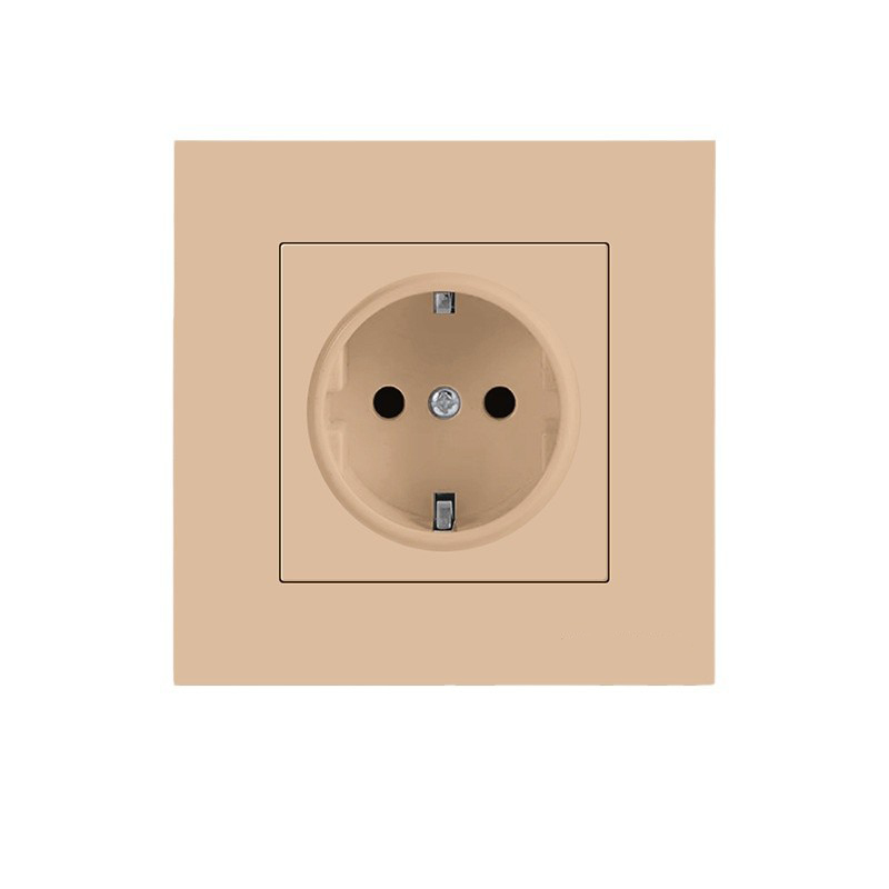 High power 16A European standard 86 German standard European standard wall power socket European